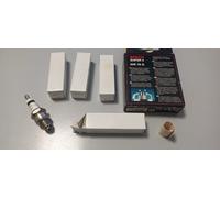 N° 4 candele Bosch super 4 per Alfa Romeo Giulia, Giulietta, Spider. [4061.25]