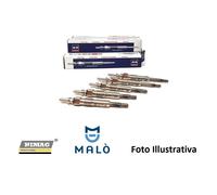 N° 4 Candelette Malo' Fiat Scudo Ulysse Lancia Phedra 2.0 Multijet JTD