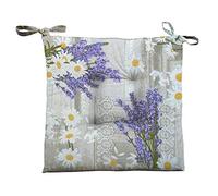 N. 4 CUSCINI COPRI SEDIA coprisedia PER CUCINA LAVANDA PROVENZALE LILLA