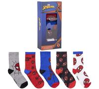 N. 5 Calze Spiderman bambino con scatola