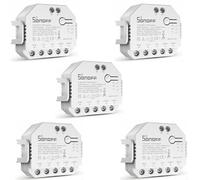 N. 5 Interruttore Della Luce Intelligente MINI SONOFF DUAL R3 2-Gang 2-Way Smart