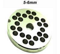 N. 5 Piastre forate in acciaio inox compatibili con per smerigliatrici Bosch