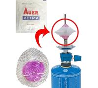 N.6 Pz. Reticelle Reticella Retina Rete Lampada gas ITALIANE Campeggio pesca 200