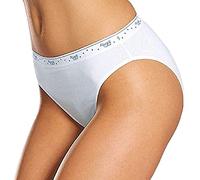 N 6 Slip Donna Sloggi Basic 100 Tai Basic dalla 1° alla 6° Bianco E Nero (Bianco, EU 48 / FR.ES 50 / GB 20 / ITA 6)