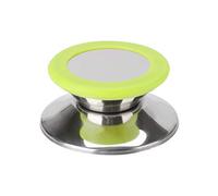 N/A - Coperchio per pomelli e pentole, Coperchio con Impugnatura in Silicone per Utensili da Cucina e Cucina, Colore: Verde