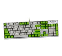 N/A Keycaps, 104 PBT Keys Keycaps Tastiera Meccanica Double Backlit Word Colore Trasparente ANSI Layout Keyset per Cherry MX (Vendi Solo i keycap)