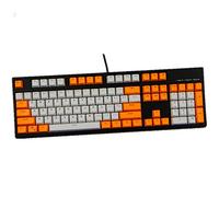 N/A Keycaps, 104 PBT Keys Keycaps Tastiera Meccanica Double Backlit Word Colore Trasparente ANSI Layout Keyset per Cherry MX (Vendi Solo i keycap)