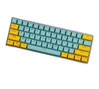 N/A Keycaps, 61 PBT Keycaps Backlight Due Colori Meccanica Tastiera Keycap ANSI Layout Keyset per Ducky / GH60 / RK61 / ALT61 / Annie/Keyboard Poker Keys (Vendi Solo i keycap)
