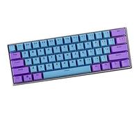 N/A Keycaps, 61 PBT Keycaps Backlight Due Colori Meccanica Tastiera Keycap ANSI Layout Keyset per Ducky / GH60 / RK61 / ALT61 / Annie/Keyboard Poker Keys (Vendi Solo i keycap)