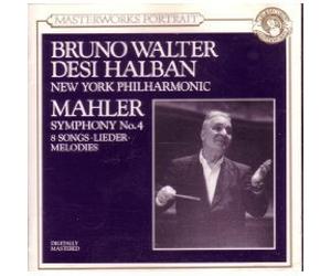 N/A - Mahler: Symphony No. 4 - Desi Halban - Bruno Walter (CBS) By N/A (0001-01-01)