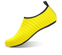 "N/A" Scarpe da Immersione Uomo- Scarpe da Acqua per Donna e Uomo, Calzini da Acqua ad Asciugatura Rapida a Piedi Nudi per Esercizio di Yoga e Nuoto in Spiaggia all'aperto,Yellow,48-49