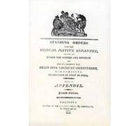 N/A Standing Orders for the Bengal Native Infantry 1829 (Tascabile)