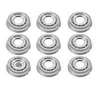 N-A64E 9 Pezzi Testine Di Ricambio For Rasoio SH90, Compatibili Con Philips, Testina For Rasoio Serie S9000 RQ12
