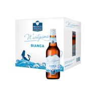N’Artigiana - Birra Artigianale, 12 Bottiglie, BLANCHE - BIANCA, Alcol 4,5%, Da 33cl, Veracemente Napoletana