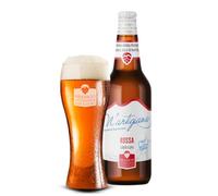 N’Artigiana - Birra Artigianale, 12 Bottiglie, LAGER - ROSSA, Alcol 5%, Da 66cl, Veracemente Napoletana