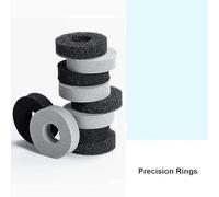 N+B Anelli di precisione compatibili per Switch Pro/PS4/XBox One, Anelli di movimento per la mira assistita Manopole per levette Anello per ammortizzatori Anello per stick analogico