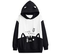N-B Autumn And Winter Ladies Hooded Sweater Sweatshirt Pullover Print Pocket Street Casual Women's Hooded Sweater Clothes