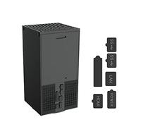 N+B Coperchio antipolvere compatibile per console Xbox Series X, filtro antipolvere Custodia antipolvere Filtro antipolvere Kit tappo filtro a rete Cover in silicone Set di protezioni antipolvere