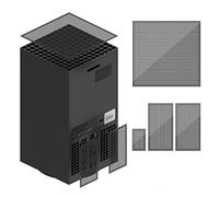N+B Coperchio antipolvere compatibile per Xbox Series X, filtro antipolvere Custodia antipolvere Filtro antipolvere compatibile con Xbox Series X
