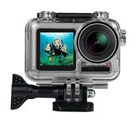 N+B Custodia Protettiva Trasparente Impermeabile per DJI Osmo Action Camera, Accessori per Gabbia a Conchiglia con Copertura del Telaio- 147,6 Piedi