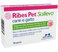 n.b.f. lanes Ribes Pet Sollievo Cane E Gatto 30 Perle