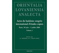 N. Bosson Actes Du Huitieme Congres International D'etudes Co (Copertina rigida)