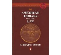 N. Bruce Duthu American Indians and the Law (Tascabile)