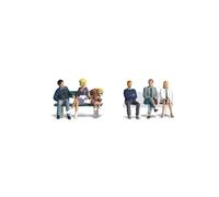 N Bus Stop People Woodland Scenics