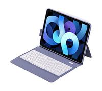 N+C Tastiera Bluetooth per iPad Pro Air 4 /iPad Pro 11 2018 2020 2021 con Supporto per Porta Penna Cover Durevole in TPU (Per iPad Pro11 2021, Viola)