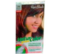 4pz RENEE BLANCHE NATUR COLOR GREEN Colorazione Permanente 7R Biondo Ramato