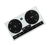 N Compatibile Con Fiat Per 500 Car Audio Button Repair Decals Sticker Interni Per Radio Stereo