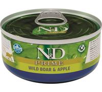 N&D Cat prime boar & apple 80g