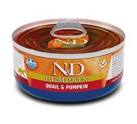 Farmina N&D Pumpkin Feline Umido 80 gr: Quaglia e Zucca