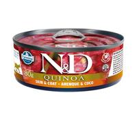 Farmina Cat ADULT N&D Quinoa Skin&Coat → Lattine da 80 gr - GUSTI MISTI - Gatto