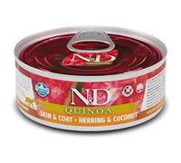 N&d cat quinoa skin & coat herring & coconut 80 g