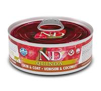 N&d cat quinoa skin & coat venison & coconut 80 g