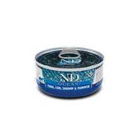 N&D Cat Tonno Merluzzo Gamberetto & Zucca Farmina Pet Food 70g