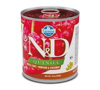 N&d dog quinoa skin & coat venison coconut 285 g