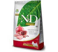Farmina Dog N&D Prime Adult Mini Grain Free Pollo e Melograno - Sacco Da 2,5 Kg