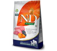 Farmina N&D Grain Free Pumpkin Adult Medium/Maxi Agnello e Mirtillo 2,5 kg - Croccantini per cani - 1° ORDINE? scegli lo sconto BZR5 / BZR20 + 200 punti fedeltà