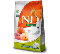 Farmina N&D Grain Free Pumpkin Adult Medium/Maxi Cinghiale e Mela 12 kg - Croccantini per cani - 1° ORDINE? scegli lo sconto BZR5 / BZR20 + 200 punti fedeltà