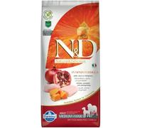 Farmina N&D Grain Free Pumpkin Adult Medium/Maxi Pollo e Melograno 12 kg - Croccantini per cani - 1° ORDINE? scegli lo sconto BZR5 / BZR20 + 200 punti fedeltà
