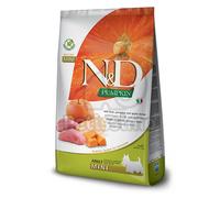Farmina N&D Grain Free Pumpkin Adult Mini Cinghiale e Mela - 7 kg - Croccantini per cani - 1° ORDINE? scegli lo sconto BZR5 / BZR20 + 200 punti fedeltà