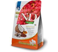 Farmina N&D - Grain Free Quinoa Adult Skin&Coat all'Aringa, Quinoa, Cocco e Curcuma da 7 Kg