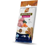 N&D DOG TREAT BROWN COAT ADULT MINI AGNELLO, SPIRULINA & CAROTE 60 GR.