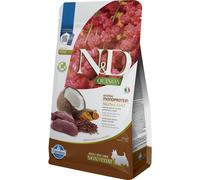 Farmina Dog N&D Quinoa Skin&Coat Adult Mini → Cervo e Cocco - 800 gr / 2,5 kg