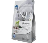 Farmina N&D White Fish Monoprotein Soft & Shiny White Coat con Spigola