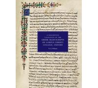N. G. Wilson A Descriptive Catalogue of the Greek Manuscripts (Copertina rigida)