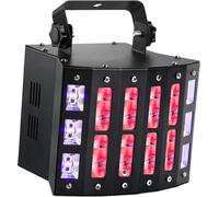 N-Gear DB42 100 W Proiettore Luci DJ 3 in 1 RGB UV Strobo con DMX512