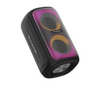 N-Gear Let’s Go Party Juke 101 cassa party portatile da 300 W con 2×10″ woofer, luci LED, Bluetooth, USB/microSD/AUX, batteria 6 h, microfono wireless, funzione karaoke e ruote